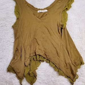 Free People Sharkbite hem tank